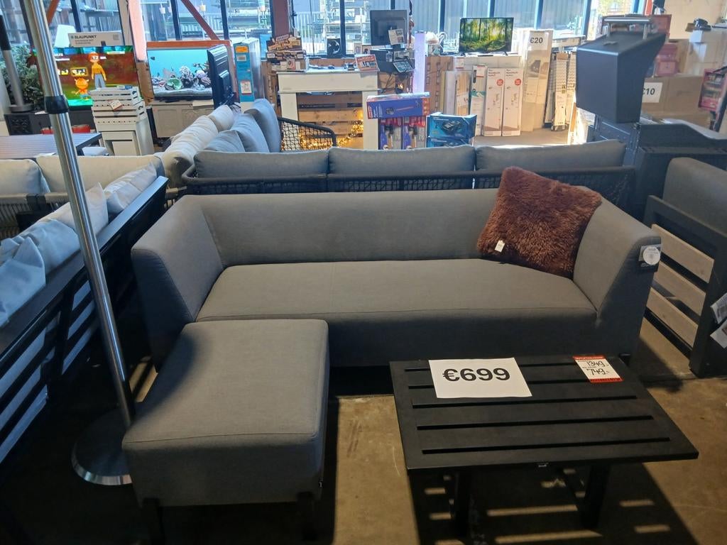 Hartman Dion loungeset, Ophalen, Kunststof, -, -