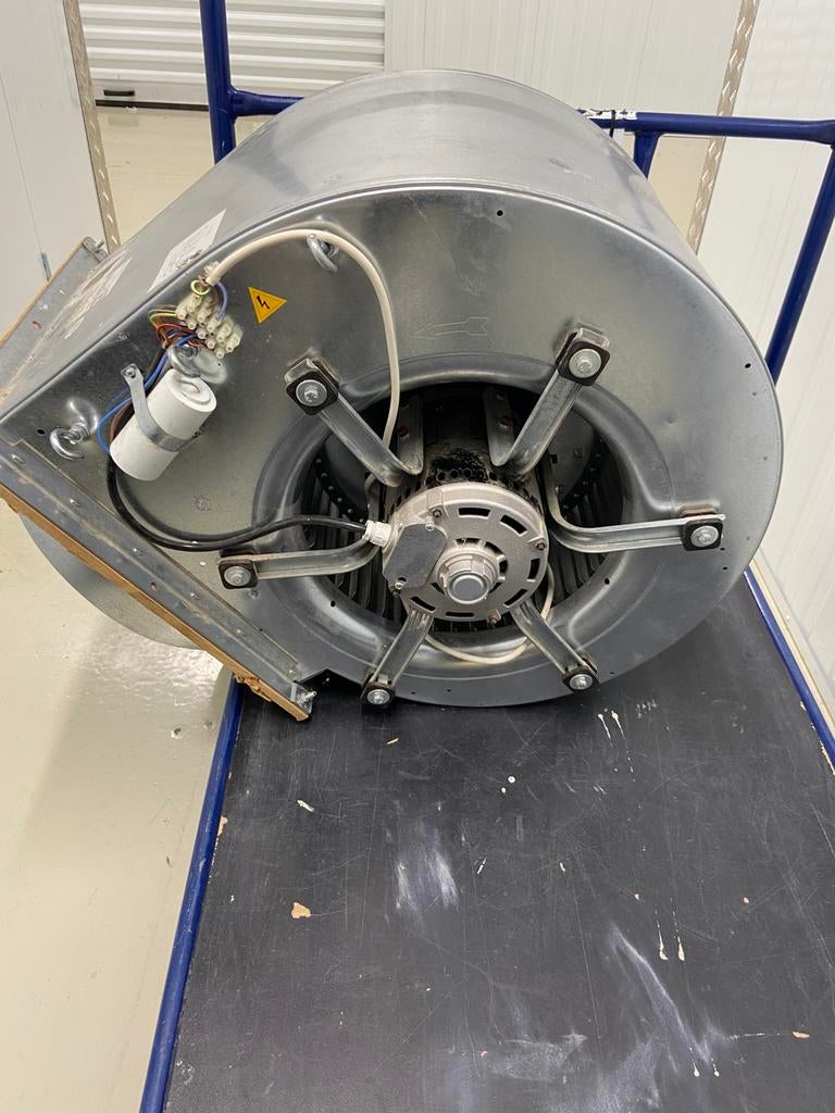 Centrifugaal ventilator - afzuigmotor - slakkenhuis - 7000m3, Doe-het-zelf en Verbouw, Ventilatie en Afzuiging, Ophalen, Zo goed als nieuw