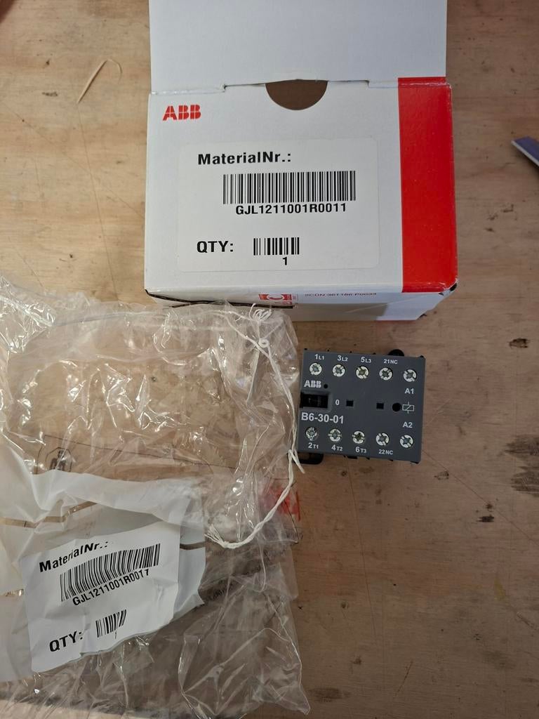 ABB B6-30-01 mini-magneetschakelaar, ABB, Overige typen, Nieuw, Ophalen of Verzenden