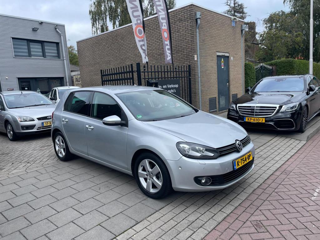 Volkswagen Golf 1.4 TSI Highline Trekhaak Airco Navi PDC NAP, Euro 5, Gebruikt, 4 cilinders, Alcantara