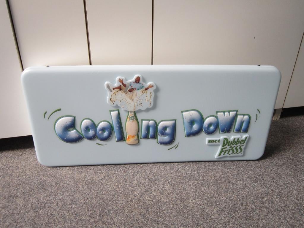 DUBBEL FRIS LAMP LICHTRECLAME, Ophalen, Nieuw, Lichtbak of (neon) lamp