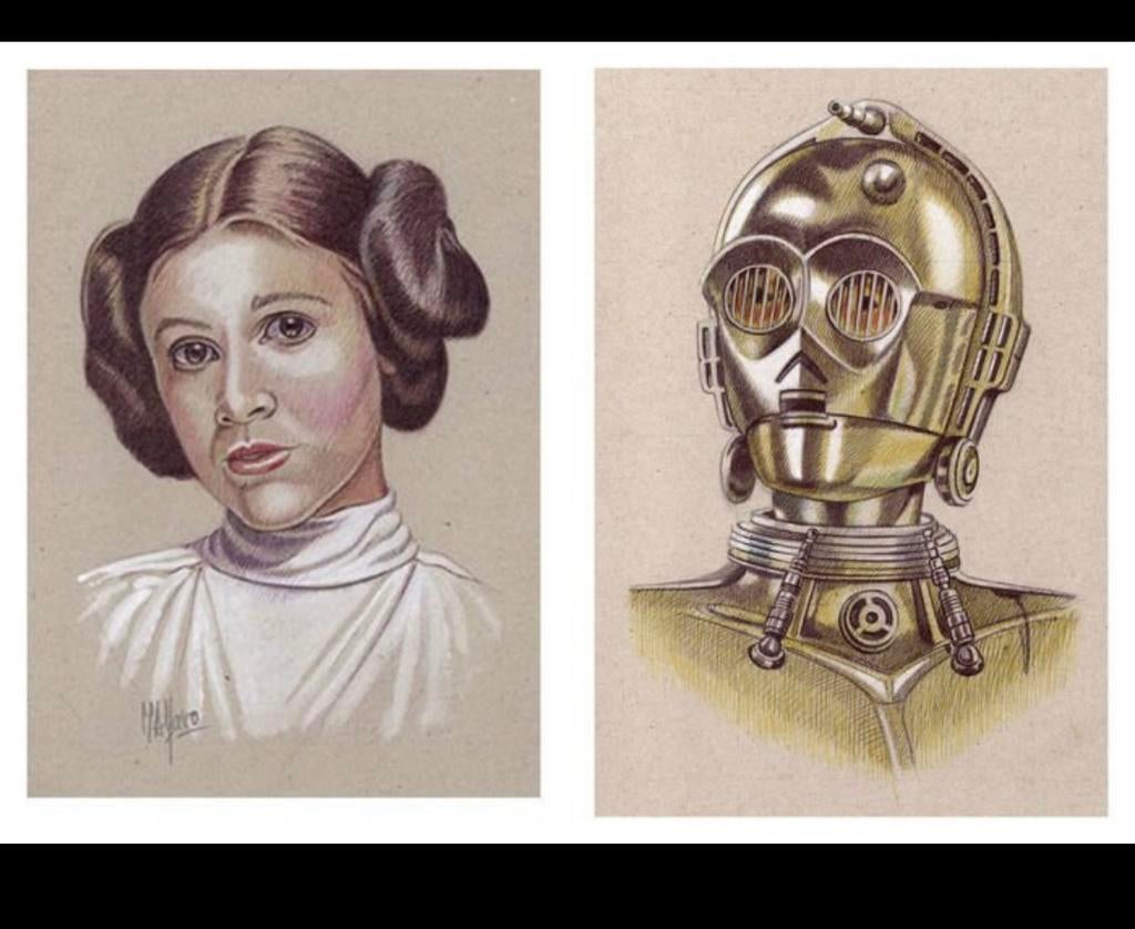 Star Wars posters, Ophalen of Verzenden, Zo goed als nieuw, Actiefiguurtje