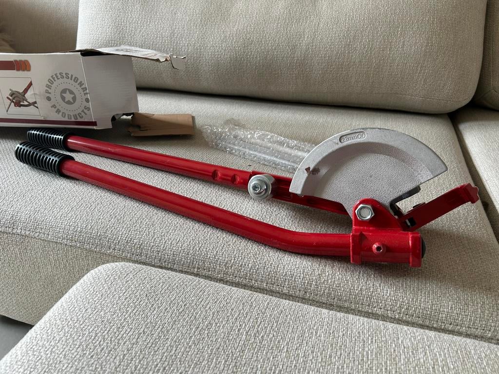 HBM 15 en 22 mm Heavy Duty Pijpenbuiger, Ophalen of Verzenden, Zo goed als nieuw