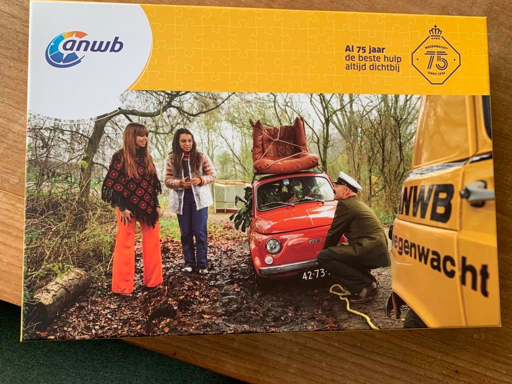 ANWB puzzel 1000 stukjes, Ophalen of Verzenden, 500 t/m 1500 stukjes, Nieuw