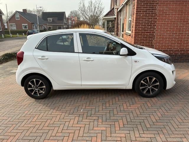 Kia Picanto 1.0 Cvvt 67pk 5-zits 2018 Wit, Auto's, 4 stoelen, Wit, Origineel Nederlands, Handgeschakeld