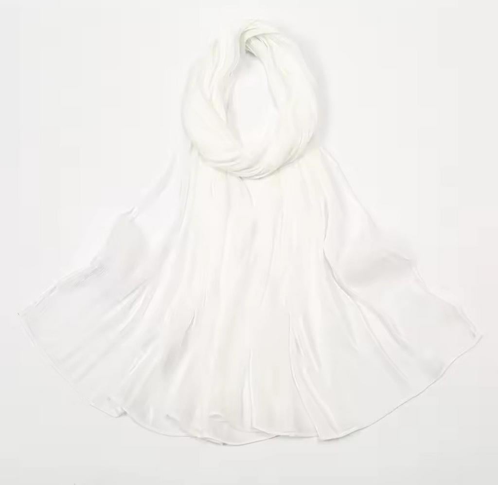 Witte hijab, Kleding | Dames, Ophalen of Verzenden, Nieuw, Maat 46/48 (XL) of groter, Sjaal