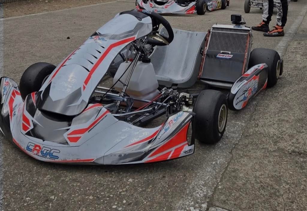 Complete kart KZ met of zonder R2, Sport en Fitness, Karting, Ophalen, Gebruikt, Kart