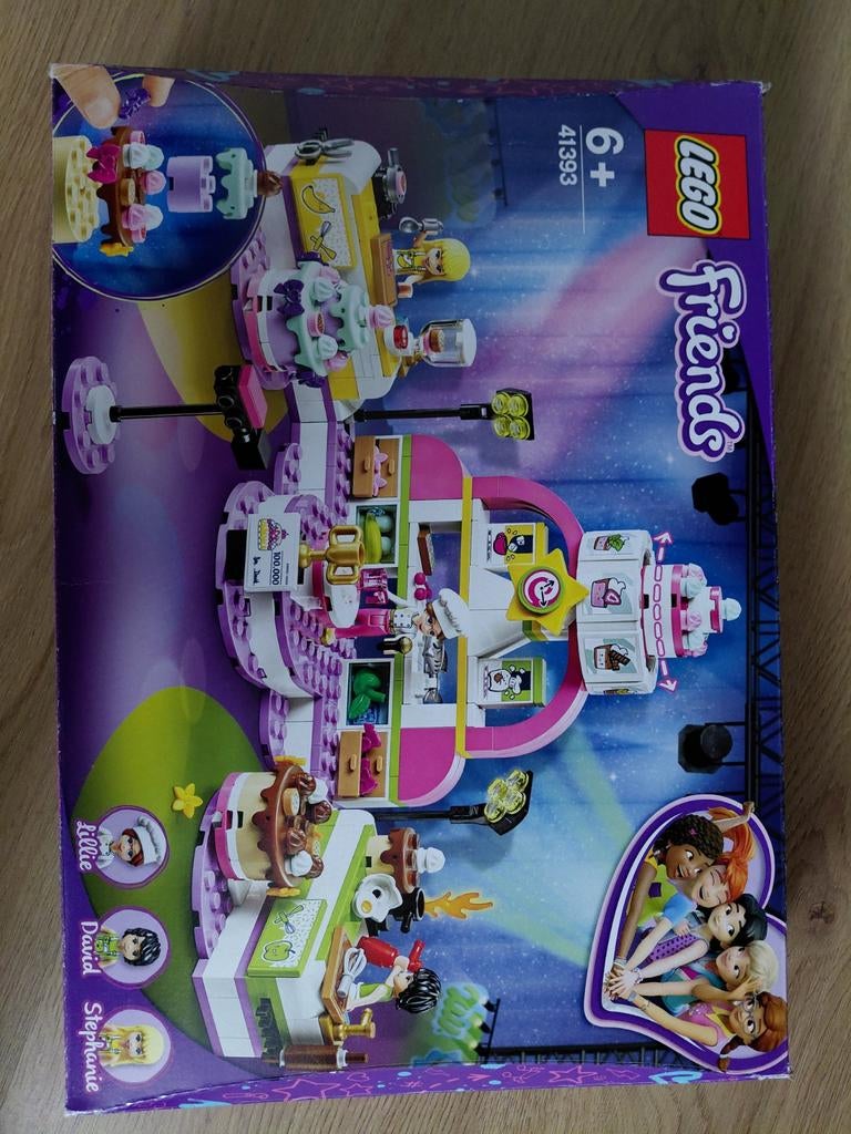 Lego Friends 41393 Bakwedstrijd met boekjes, Ophalen of Verzenden, Zo goed als nieuw, Complete set, Lego