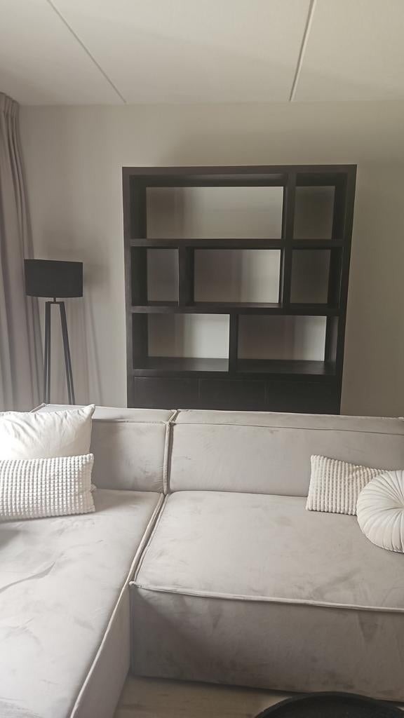 Kast Mango Hout, Huis en Inrichting, Kasten | Wandmeubels, Zo goed als nieuw, 200 cm of meer, 150 tot 200 cm, 25 tot 50 cm, Overige houtsoorten