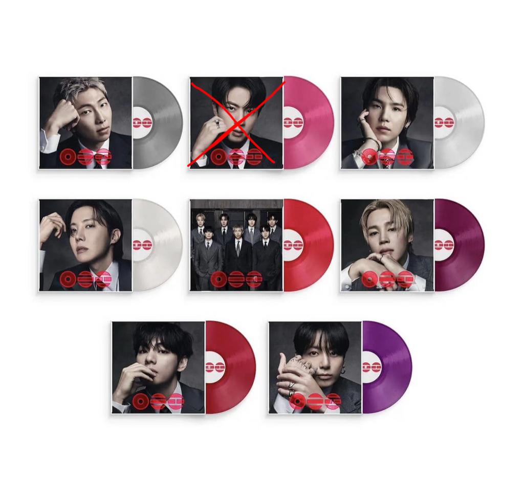 BTS - Arirang Vinyls ( allemaal behalve Jin ) SEALED, Ophalen of Verzenden, Nieuw in verpakking, 12 inch