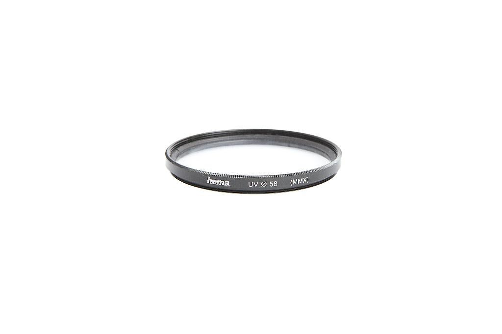 Hama 58mm UV filter (MMX), Verzenden, Zo goed als nieuw, 50 tot 60 mm, UV-filter