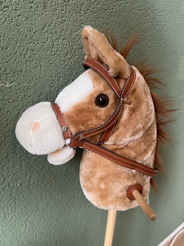 Stokpaard met geluid, Kinderen en Baby's, Speelgoed | Overig, Ophalen, Zo goed als nieuw, Jongen of Meisje