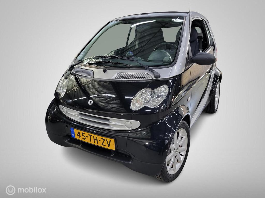 Smart Fortwo cabrio 0.7 pure Automaat/Airco/Nap/Nieuwe Apk, Auto's, Achterwielaandrijving, Gebruikt, Cabriolet, 61 pk