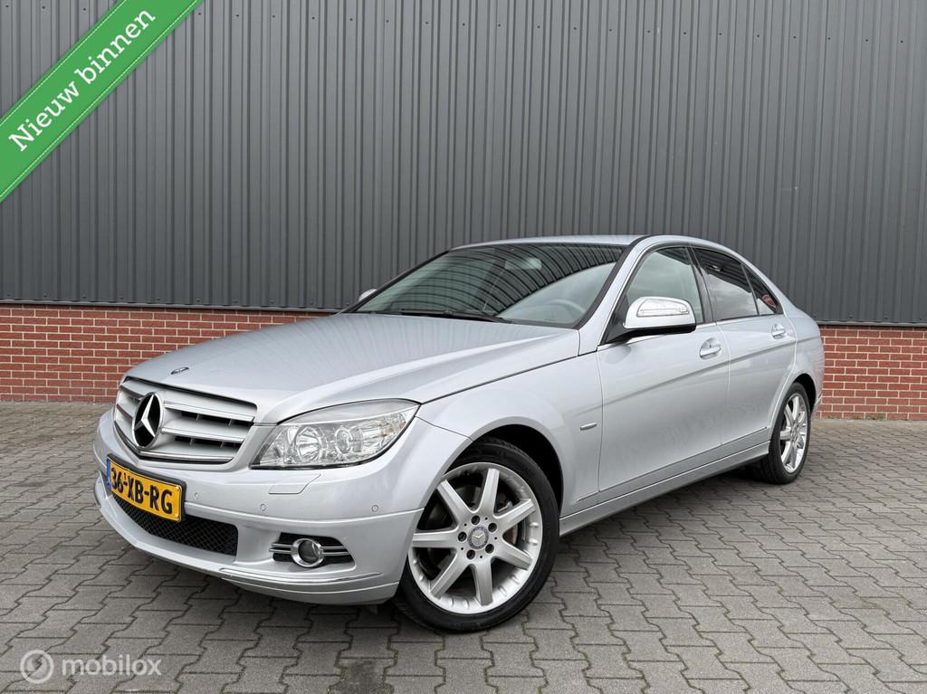 Mercedes C-klasse C200 K Avantgarde Aut Xenon Navi Nieuw Apk, Auto's, Mercedes-Benz, Achterwielaandrijving, 4 cilinders, Origineel Nederlands