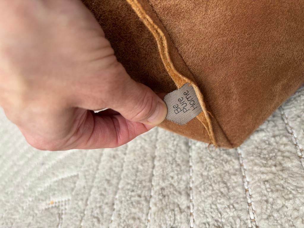 Woood Hocker poef rodeo Be Pure Home, Ophalen, Overige materialen, Gebruikt, 100 tot 125 cm