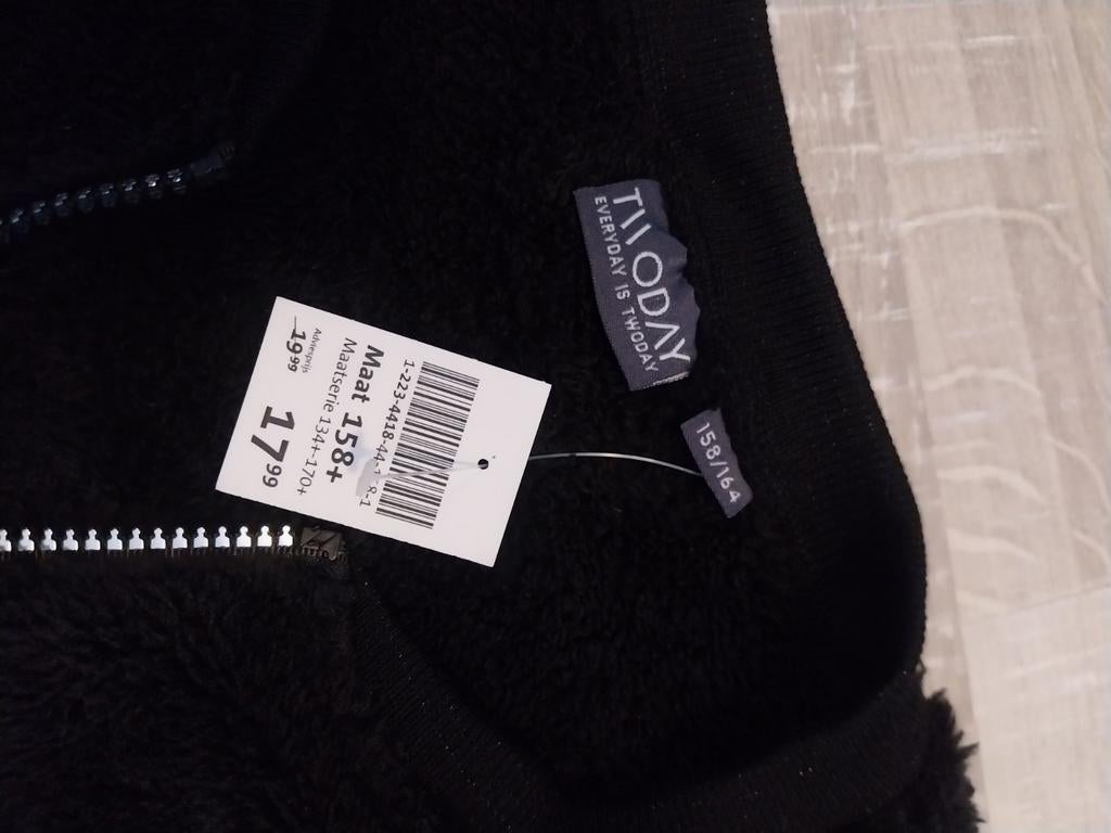 Meisjes vest teddy maat 158, Ophalen of Verzenden, Nieuw