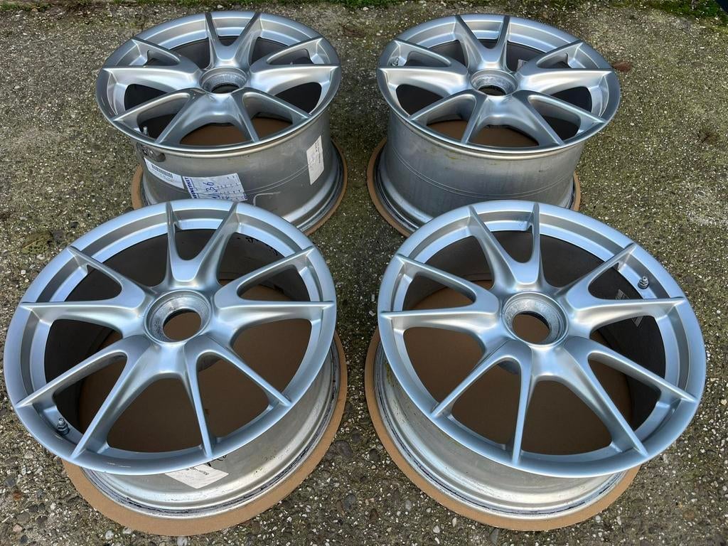 19” originele Porsche 911 997 GT3 II Centerlock velgen, Auto-onderdelen, Banden en Velgen, Gebruikt, Velg(en), Porsche, Porsche