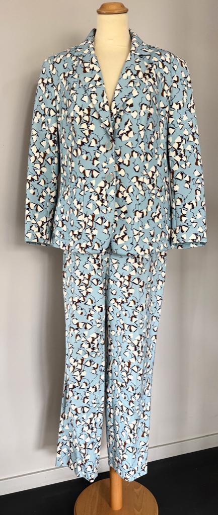 Mooie 2 delig pak van MARCCAIN ( MT 6+7), CF laan, Kostuum of Pak, Blauw, Maat 46/48 (XL) of groter