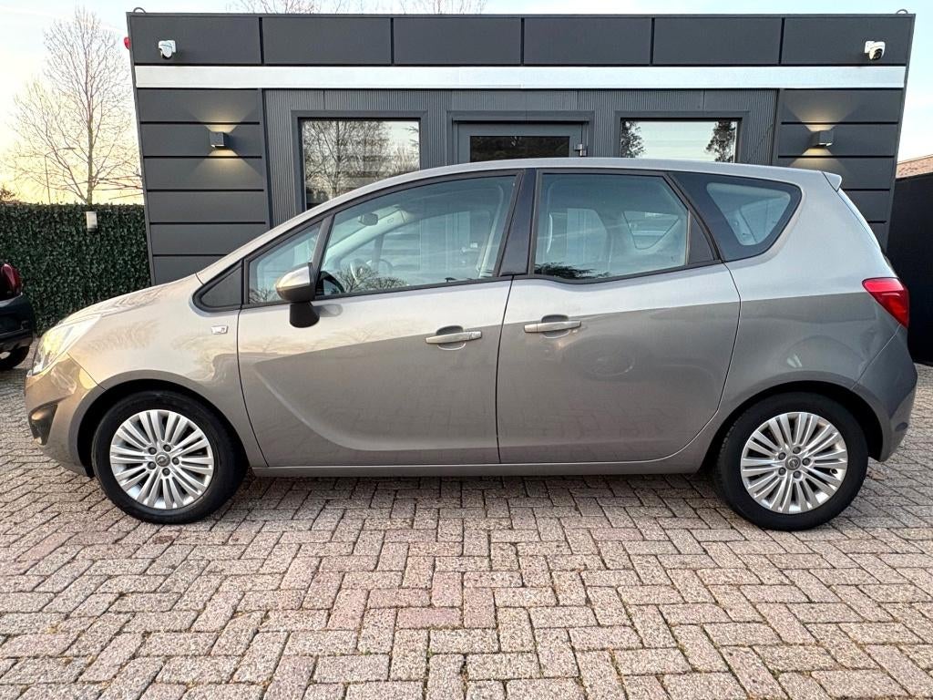 Opel Meriva 1.4 Turbo Business+ | Airco Pdc Lm-velgen | 2011, Ophalen, Bruin, Handgeschakeld, 1364 cc