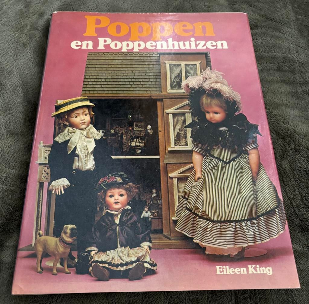 Poppen en poppenhuizen hc boek. NL, Ophalen of Verzenden, Gelezen, Poppen maken