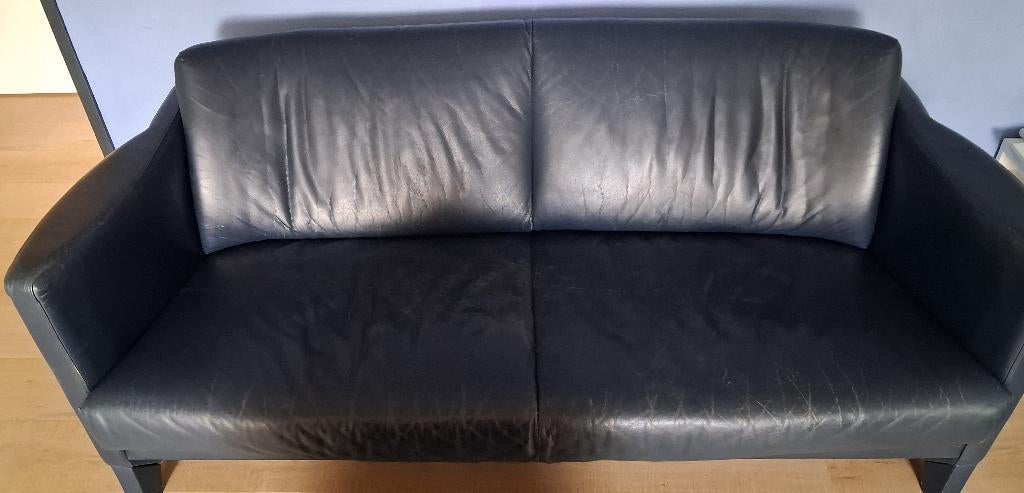 Leolux bank, Huis en Inrichting, Gebruikt, Tweepersoons, Ophalen of Verzenden, Rechte bank