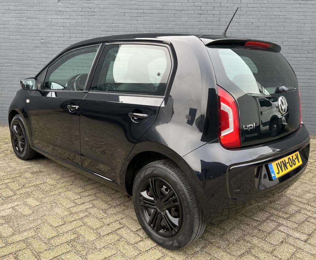 Volkswagen Up! 1.0 high up! BlueMotion Stoelvw ELEK Rm Airco, Voorwielaandrijving, Gebruikt, Zwart, Handgeschakeld