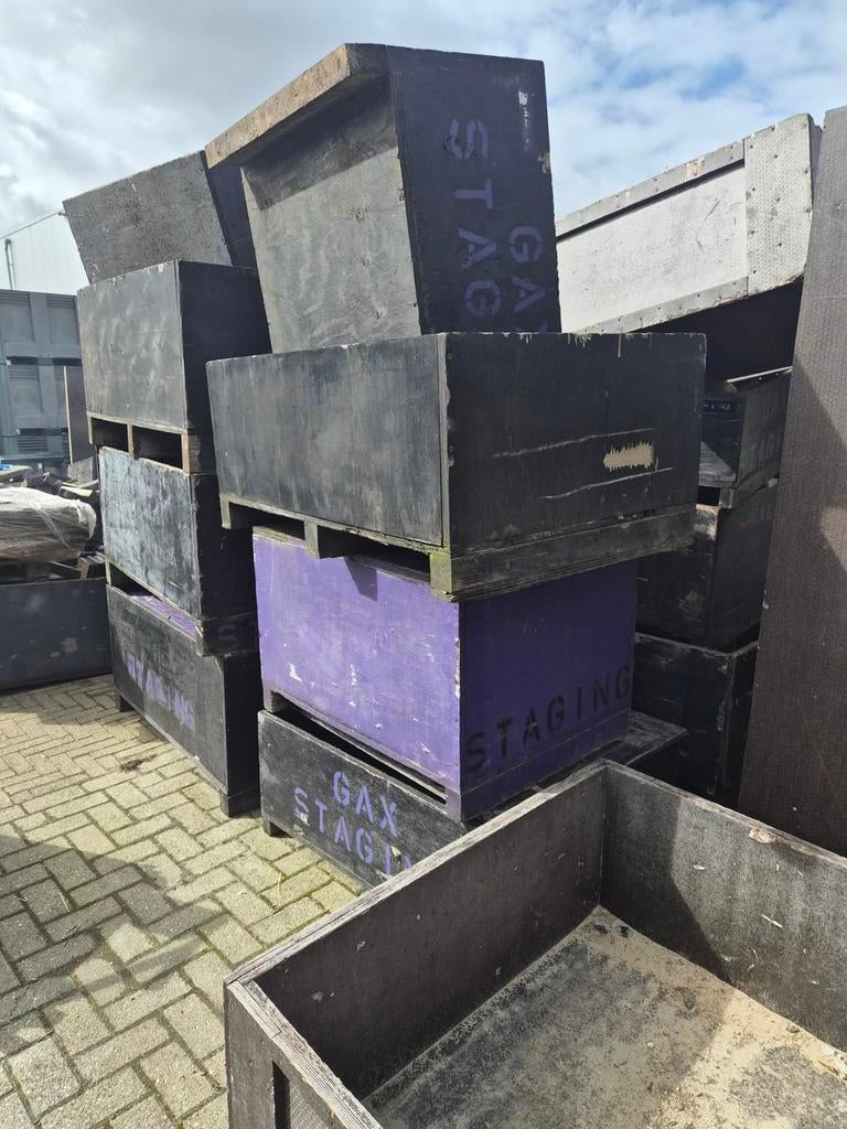 Betonplex Bakken voor Tuin of terras, Ophalen of Verzenden, Hout, Overige typen