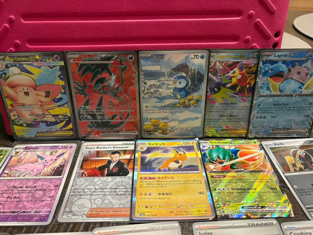 Pokemon, Ophalen of Verzenden, Zo goed als nieuw, Meerdere kaarten