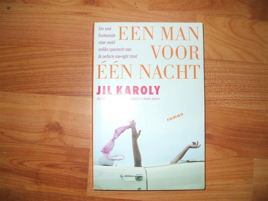 jil karoly-een man voor een nacht-goede staat, Ophalen of Verzenden, Zo goed als nieuw