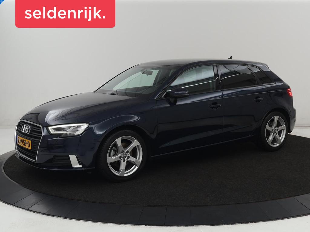 Audi A3 30 TFSI Sport | Sportstoelen | Full LED | Navigatie, Stof, Gebruikt, Blauw, 116 pk