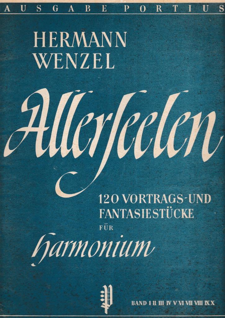 HERMANN WENTZEL - ALLERSEELEN - BAND II, Orgel, Gebruikt, Ophalen of Verzenden, Artiest of Componist