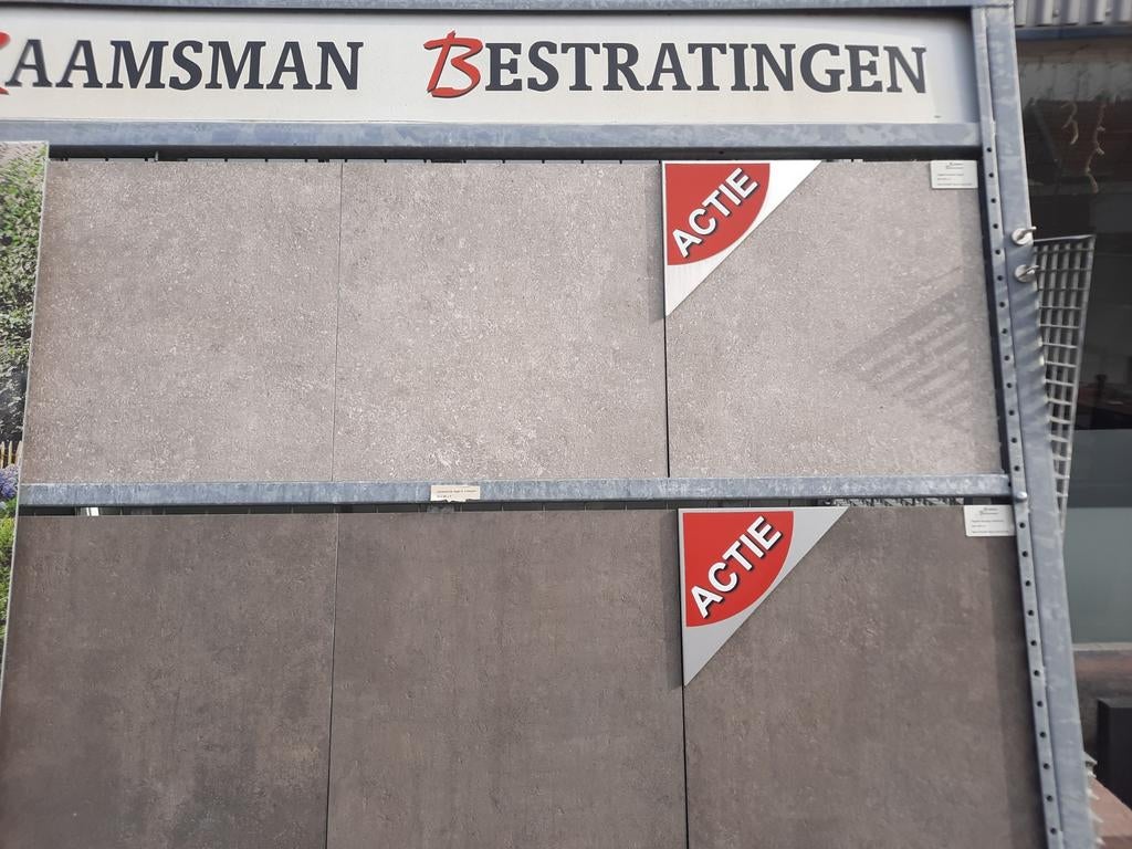 Vol keramische tegels 60x60x3, Ophalen, Nieuw, Keramiek, Terrastegels