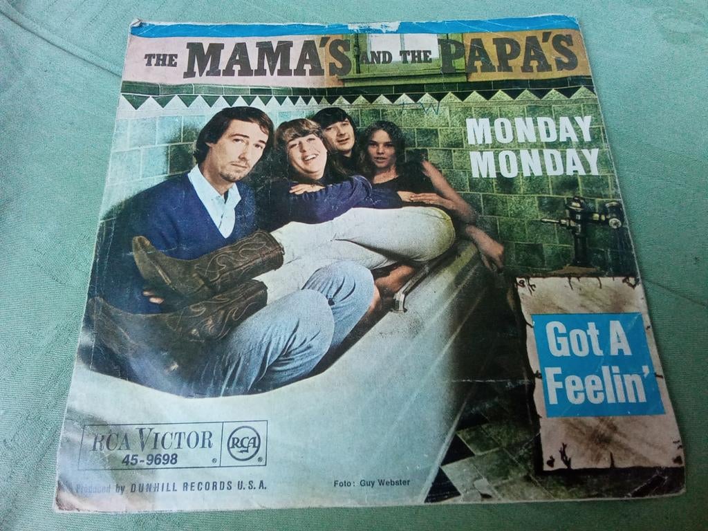 Mama's and papa's.              Monday Monday, Gebruikt, Verzenden, 7 inch, Single