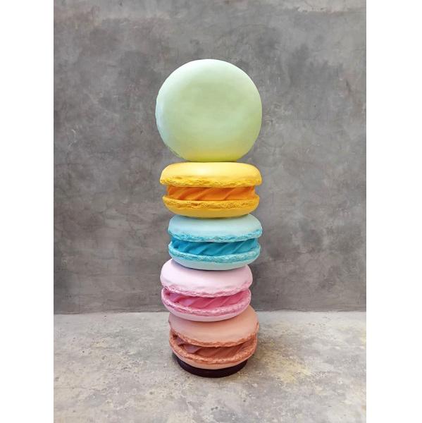 MACAROON (Medium) – Macaron reclamebeeld 48 x 48 x 150 cm, Ophalen, HorecaBeelden, Overige typen, Nieuw