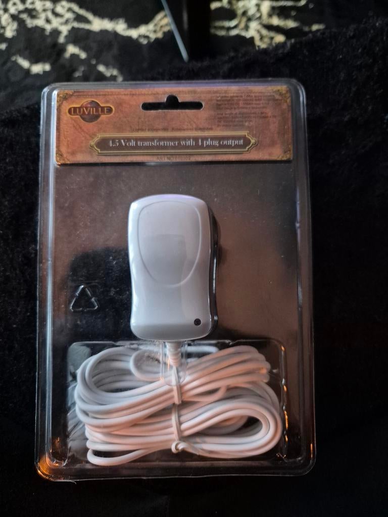 Te koop 24 x stroomadapters van 4.5volt lemax., Ophalen of Verzenden, Nieuw