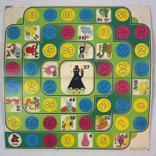 Vintage Barbapapa Festival Bordspel Kleuren Leren 1975 spel, Coolsingel 104, 3011 AG Rotterdam, Netherlands, Verzenden, Een of twee spelers
