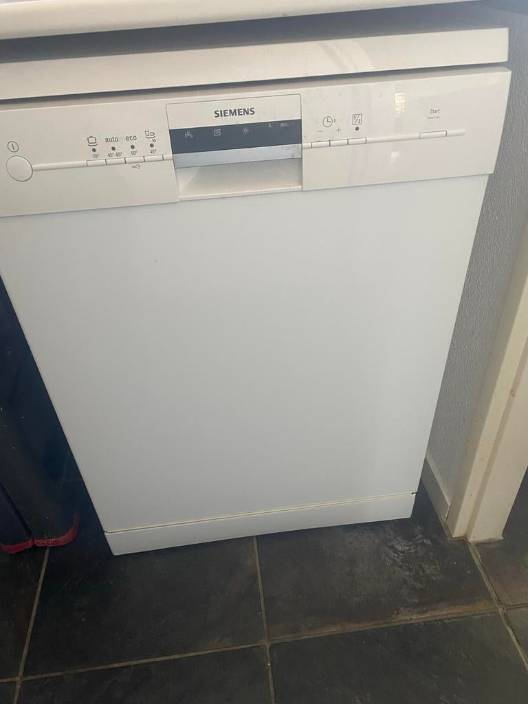 Siemens Vrijstaande Vaatwasser - 60 cm breed, 85 cm hoog, Witgoed en Apparatuur, Ophalen, Gebruikt, 60 cm of meer, Eco programma