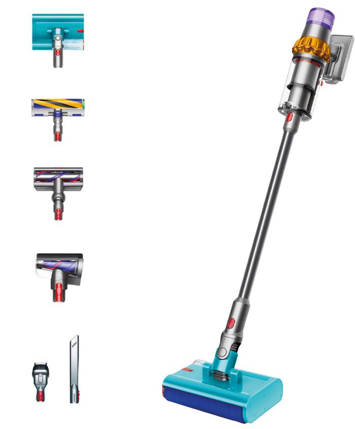 Nieuwstaat Dyson V15s Detect Submarine Complete Stofzuiger, Ophalen of Verzenden, Zo goed als nieuw, Reservoir, Stofzuiger