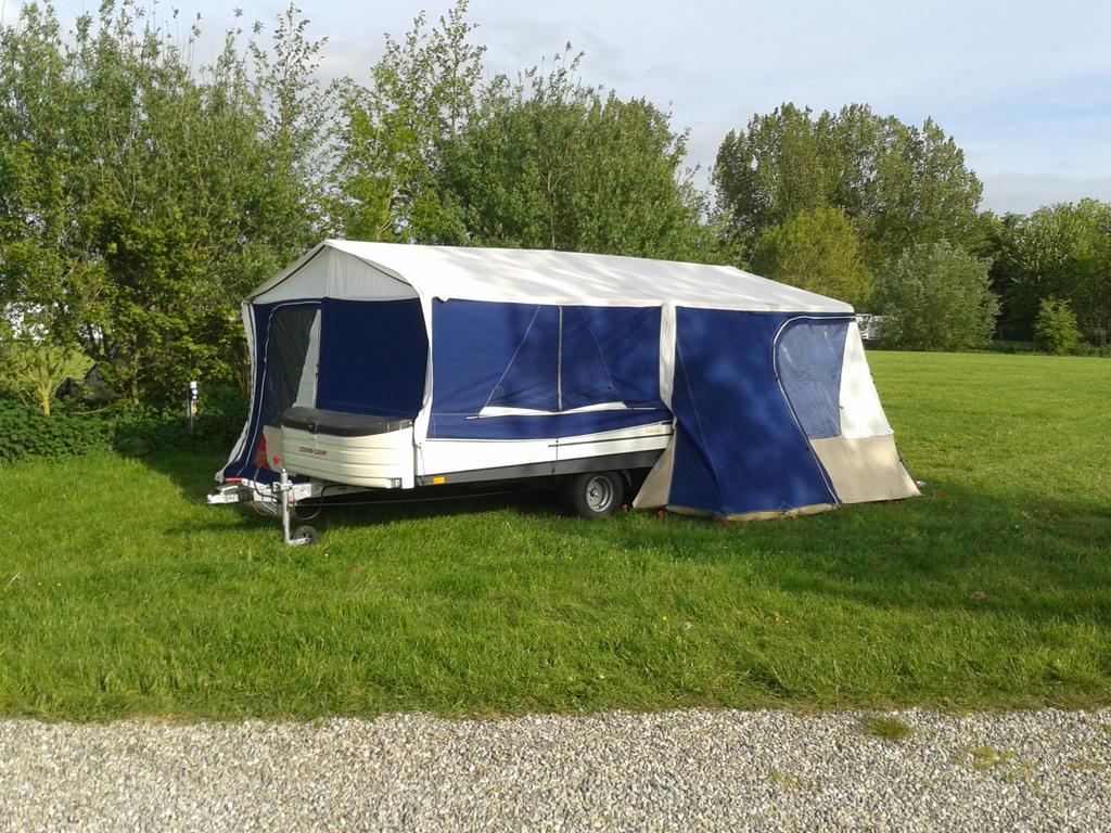 Combi Camp Venezia vouwwagen, Caravans en Kamperen, Ophalen, Combi-Camp, Blauw, Aanwezig