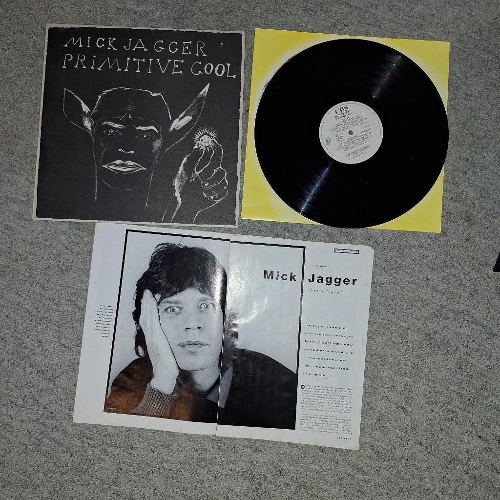 mick jagger - primitive cool, Ophalen of Verzenden, Zo goed als nieuw, 12 inch, Poprock