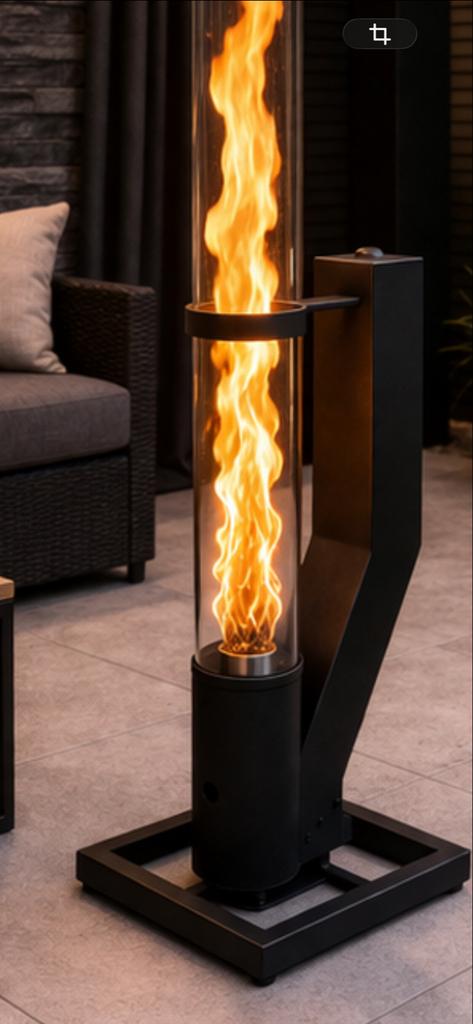 Pellet kachel / terrasheater € 175, Ophalen of Verzenden, Nieuw, Gas, Vloer