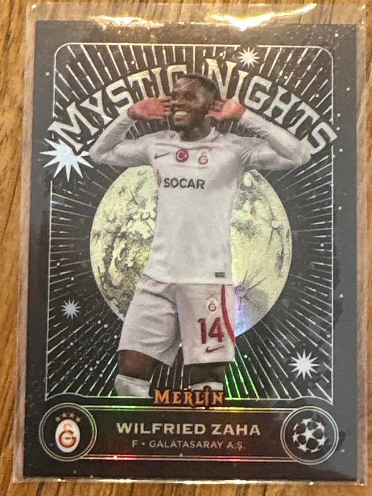 Wilfried Zaha Mystic Nights Topps Merlin Spelerskaart, Ophalen of Verzenden, Zo goed als nieuw
