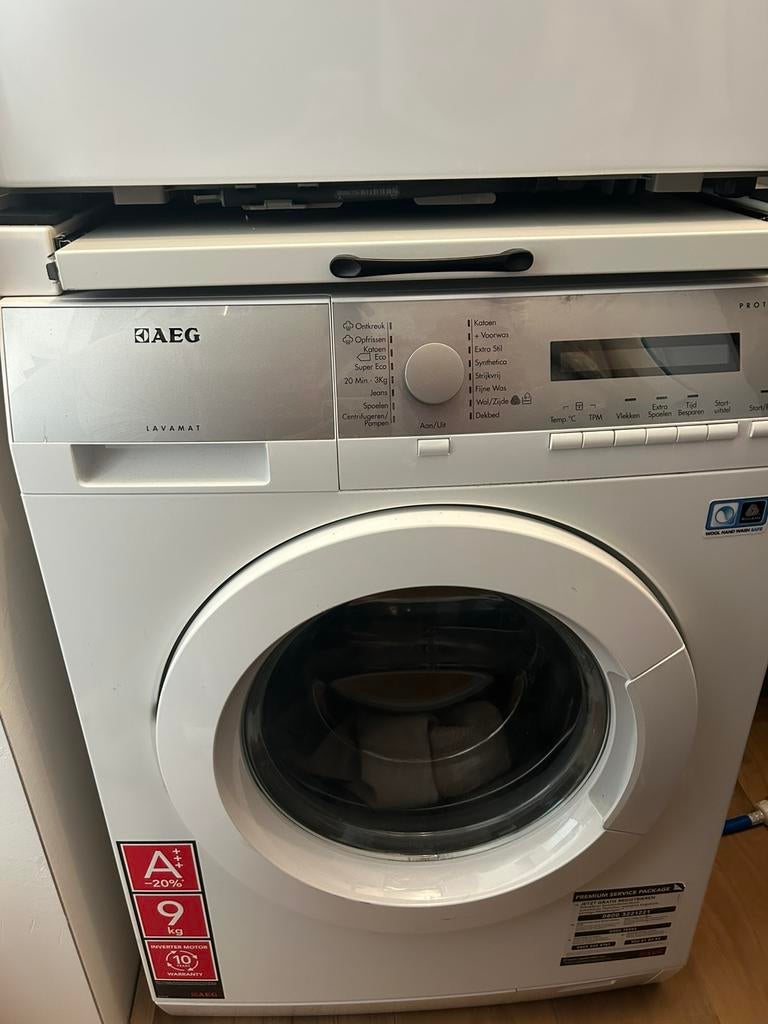 AEG Lavat wasmachine 9KG – 1600 toeren – zeer zuinig (A+++), Ophalen, Gebruikt, 8 tot 10 kg, 1600 toeren of meer
