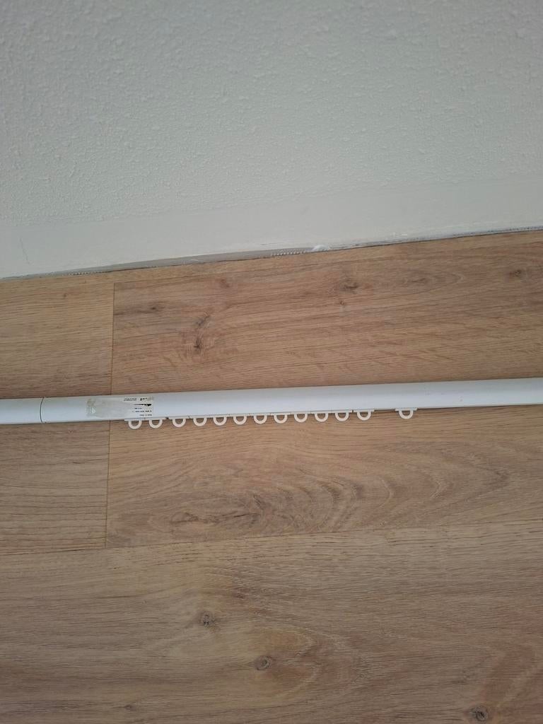Gordijnrail, Ophalen, Mdf, 200 tot 250 cm, Plinten