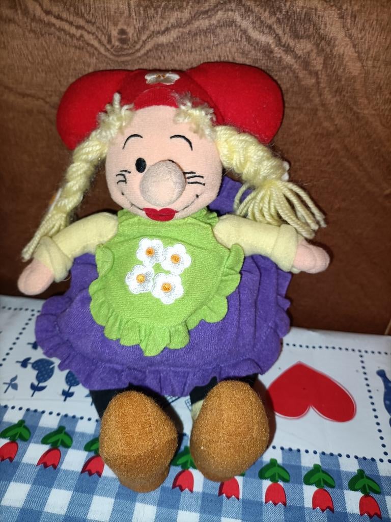 Kabouter Kwebbel knuffel 23 cm groot zittend, Ophalen of Verzenden, Zo goed als nieuw