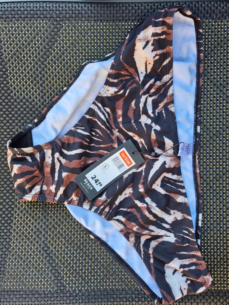 TerStal Bikini Broekje Zebraprint Maat L Nieuw, Kleding | Dames, Bruin, Nieuw, Ophalen of Verzenden, TerStal
