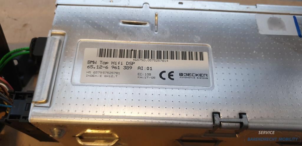 Versterker Logic7 E65 / E66 BMW 7 serie 5126961389 Top hifi, Petuelring 130
80788  Munich, DE, Gebruikt, Info@bmw.de, Ophalen of Verzenden