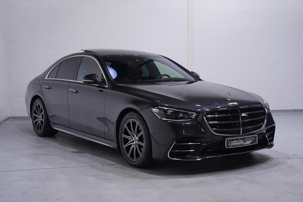 Mercedes-Benz S-klasse 450 4MATIC AMG Line NAP Head-up Panod, Auto's, Automaat, Gebruikt, Euro 6, 120 €/maand