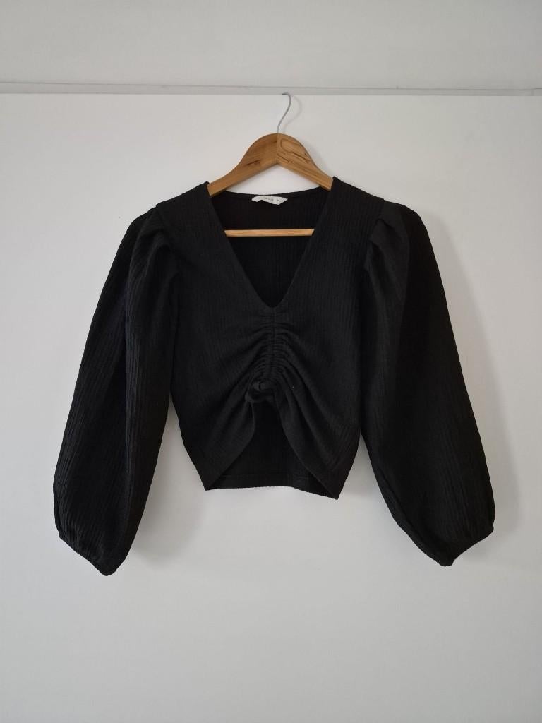 Blouse Pigalle / ONLY maat XS dames - zwart, Zwart, Pigalle, Ophalen of Verzenden, Zo goed als nieuw