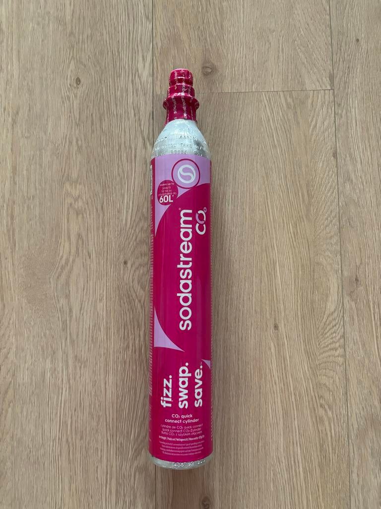 Nieuwe Sodastream CO2 cilinder 60L, Ophalen, Nieuw